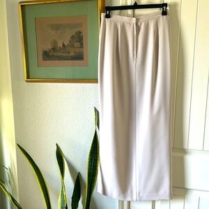 Beautiful Adrianna Papell special occasions light silvery gray colored skirt 6